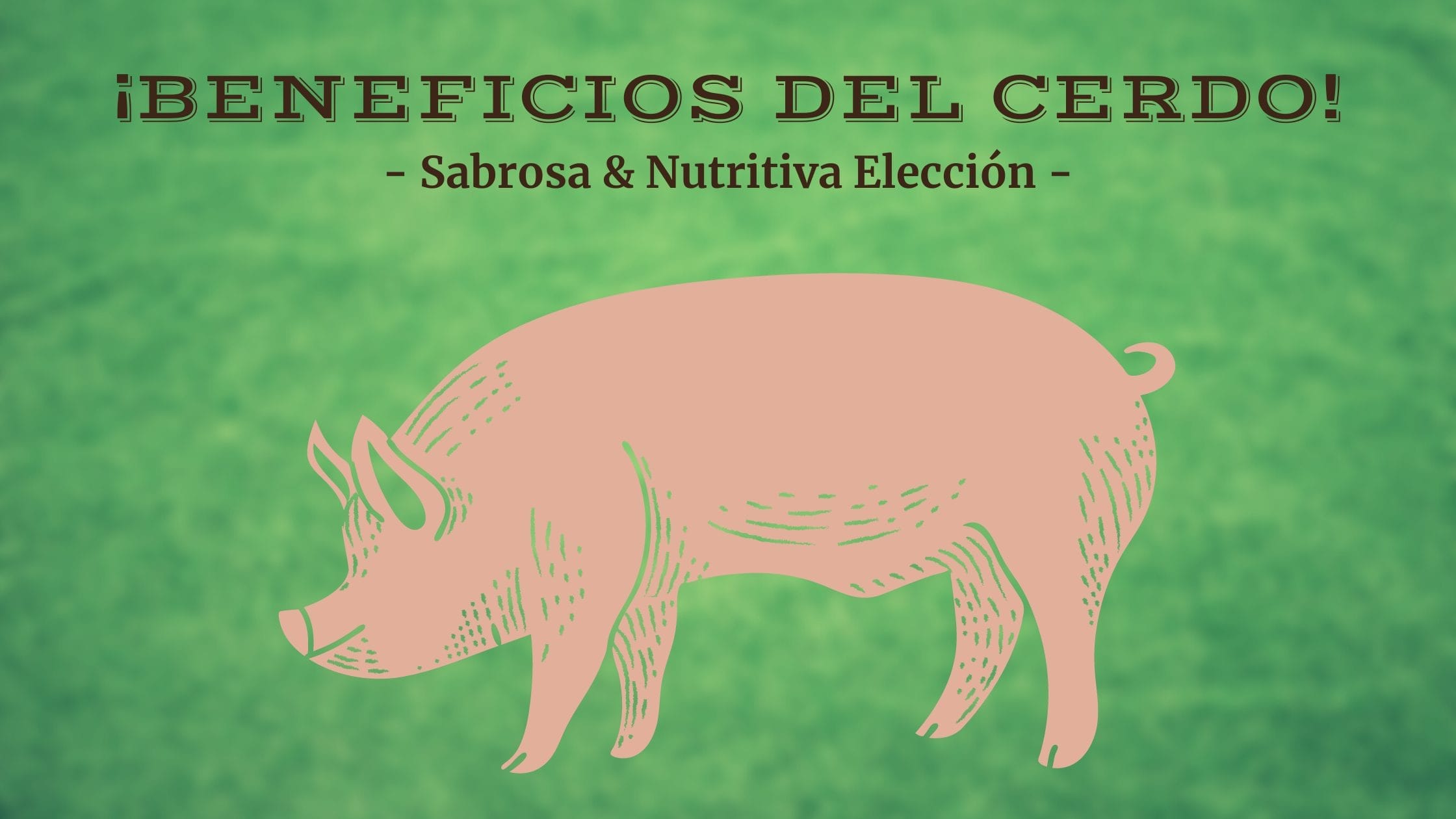 beneficios carne de cerdo